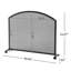 1 Panel Iron Fireplace Screen