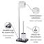 Noble Freestanding Toilet Roll and Brush Holder-11272599