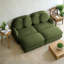 Canapés à compression, en chenille verte, assise profonde de 173 cm, canapé moderne pour la maison-960757193