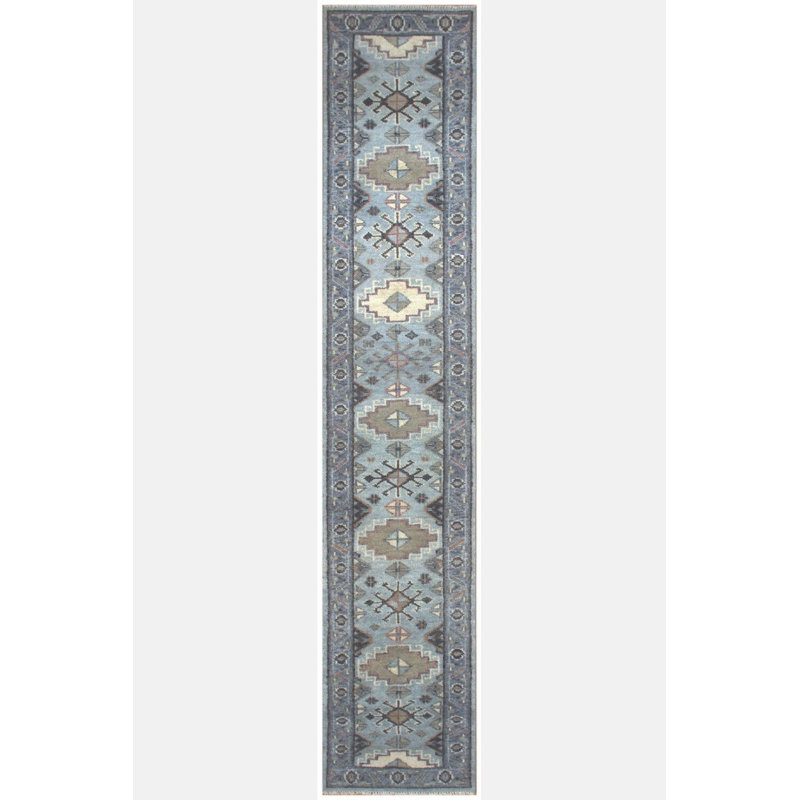 Oriental Area Rug in Blue