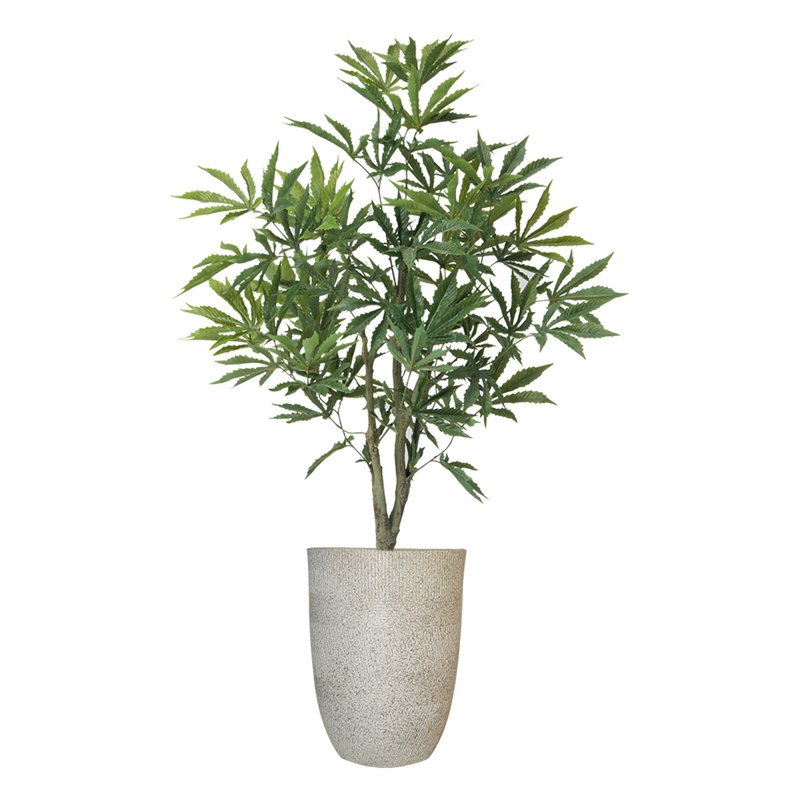 44 "plante à fleurs artificielle en pot