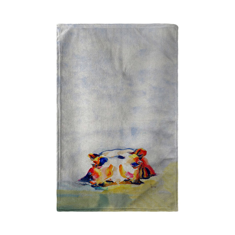 Serviette de cuisine hippopotame