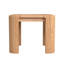Natural Teak Outdoor Square Teak Side Table