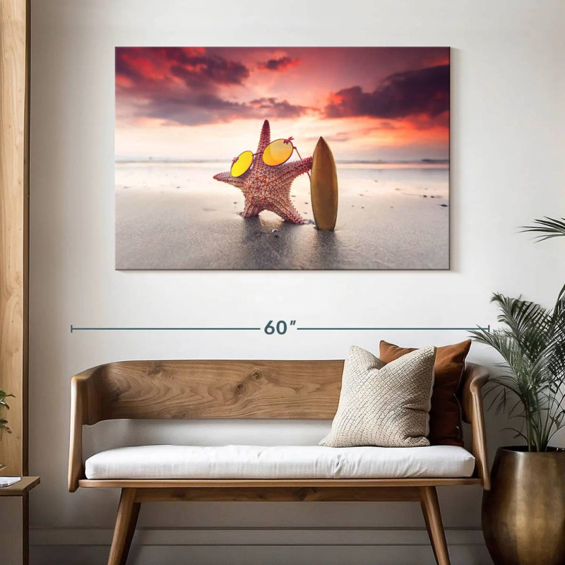 Aletra Starfish Surfer, H 32 po x l 48 po