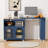 Solid Wood Top Kitchen Island-896501251