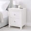 45cm W Manufactured Wood Bedside Table