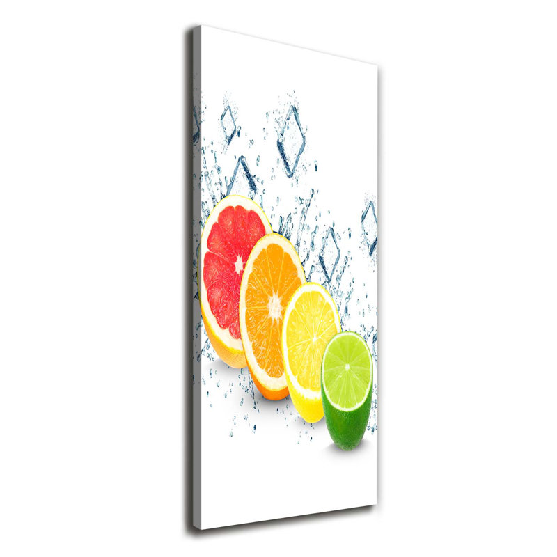 Citrus Fruits - Wrapped Canvas Print