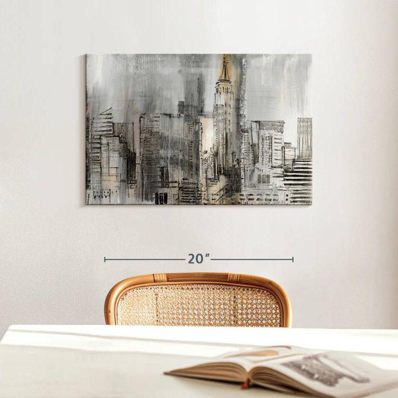 Détail du crépuscule Avery Empire, H 16 po x l 24 po