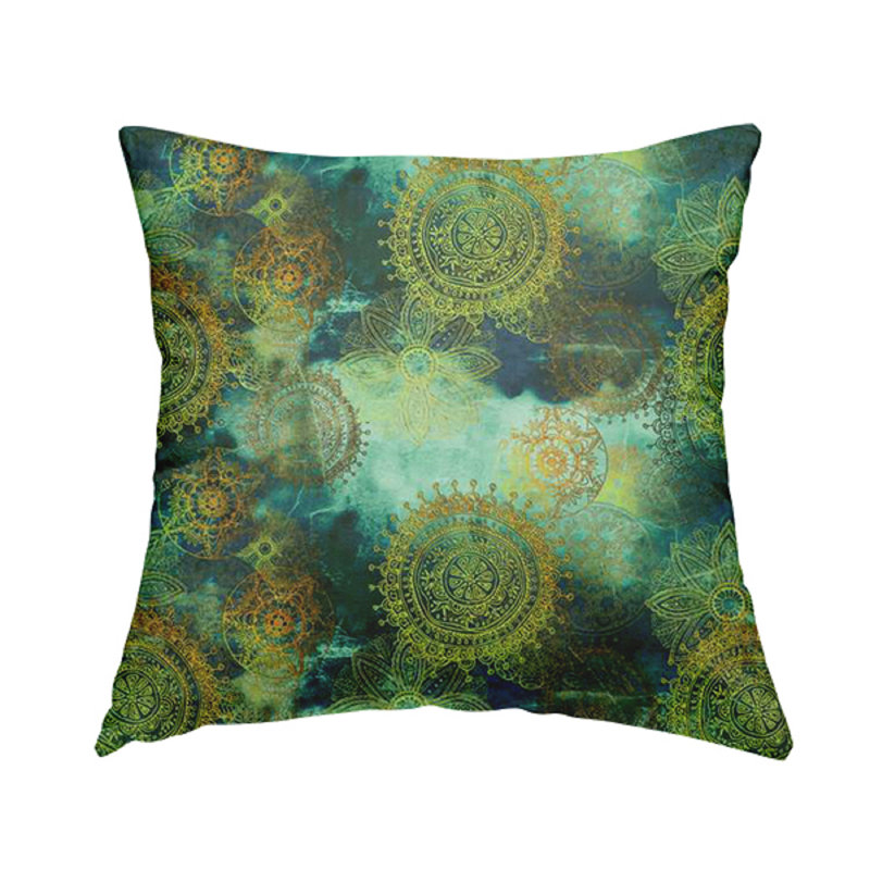 Ben Geometric Square Cushion