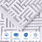 Belleair Cotton Modern Jacquard Soft Highly-Absorbent Assorted 12 Piece Bathroom Towel Set-377404939