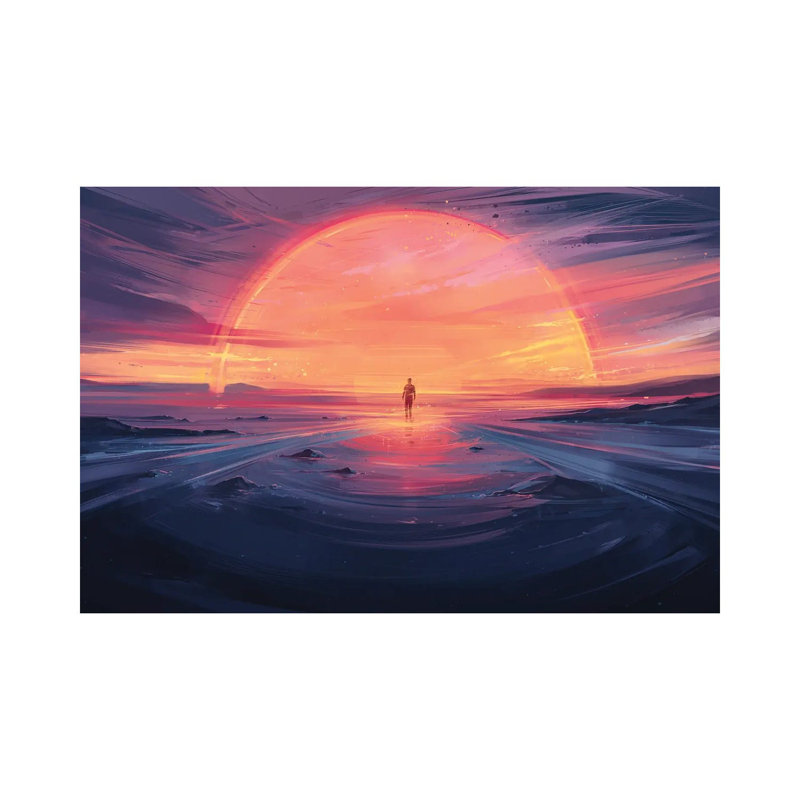 Expanse by Alena Aenami - Wrapped Canvas Print, 20.32 cm H x 30.48 cm W