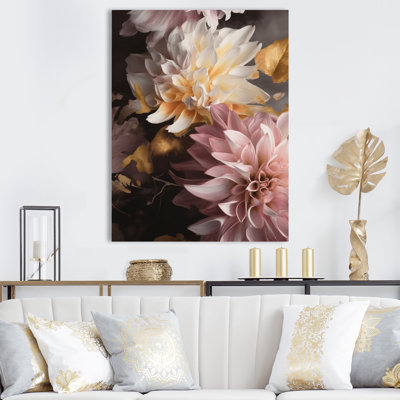 «Dynamic Mums Flowers I», reproduction