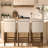 Upholstered Counter Stool With Nailhead Trim Set Of 2-1942007479