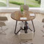 80cm Round Conference Table with 4 Chairs