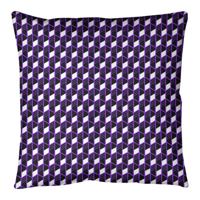 Katelyn Elizabeth Geometric Reversible Throw Pillow