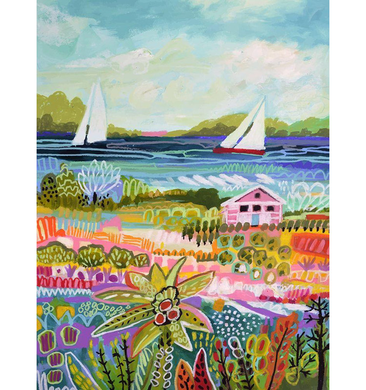 "Red Barrel Studio® Fields, Karen Gallery", H 47 po x l 36 po