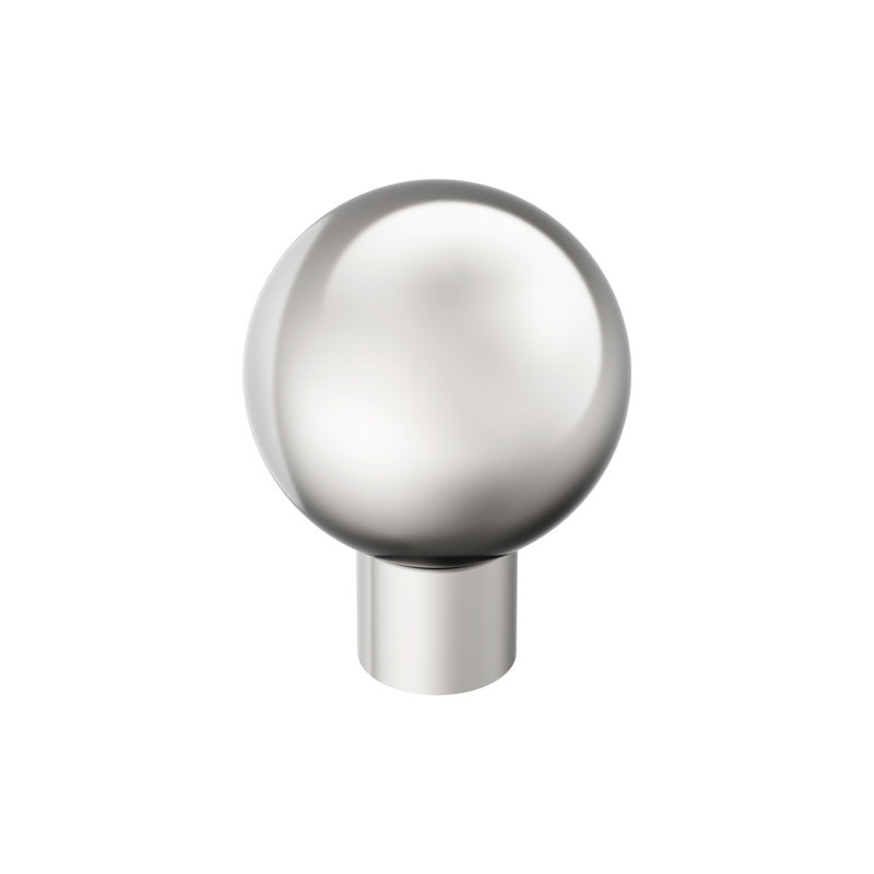Poignée d'armoire Coble (29mm), Nickel poli