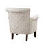 Fauteuil club à dossier serré