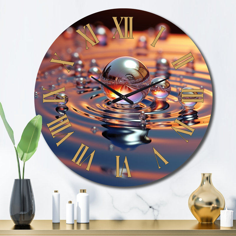 Horloge murale Morning Dew, Grand