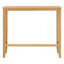 Ensemble de coin-repas 48 po à hauteur de barre rectangulaire en bois avec 2 chaises pour petits espaces, naturel et beige-295261005-295261007-295261003-295260998
