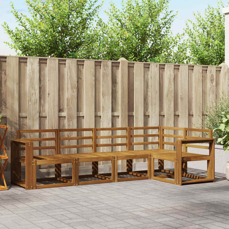  Outdoor Sofa Set Sectional Garden Furniture Terrace Seating Modern