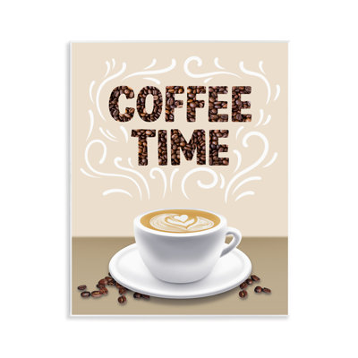 Plaque murale Traditional Coffee Time Brew, design par Marcus Prime