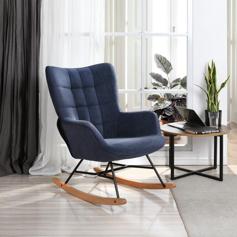 Niamh Rocking Chair, Blue