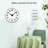 Night Light Wall Clock For Bedroom,Silent Lighted Up Wall Clock Glow In The Dark, Battery Operated Wall Clocks For Living Room/Kitchen, Easy To Read Large Digital Display, (Silver/12 Inch)
