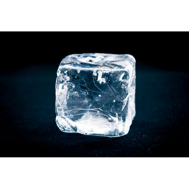 Ice Cube by Nullplus - Wrapped Canvas Print, 51cm H x 76cm W