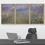 Célèbre œuvre d'art «Nymphéas» par Claude Monet-102292309-102292307