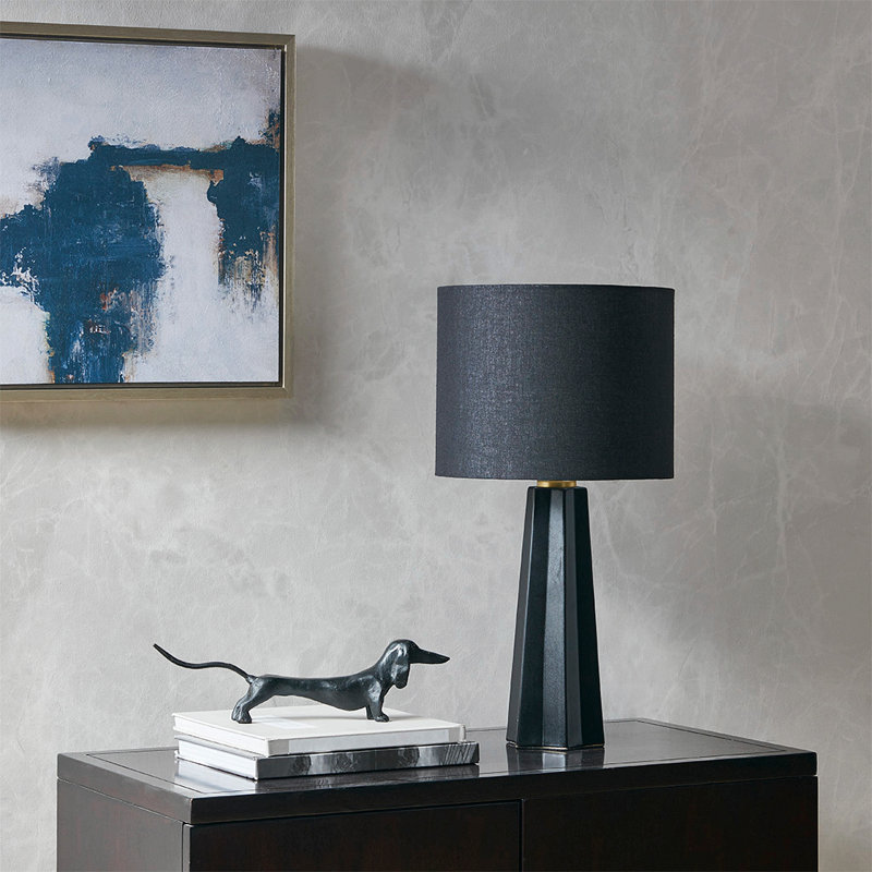 Geometric Ceramic Table Lamp