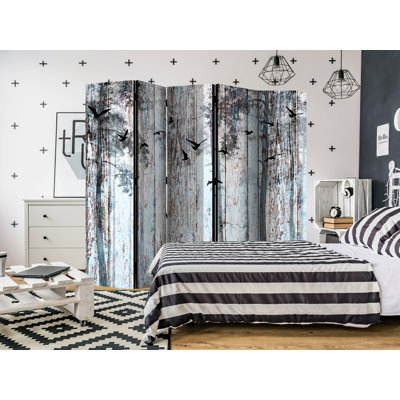 Matterson 172cm H Folding Room Divider