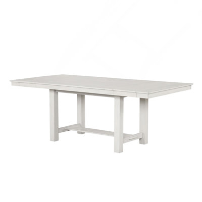 Table de salle à manger rustique en chêne blanc