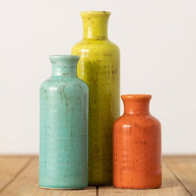 Ceramic vase set (3 pieces)
