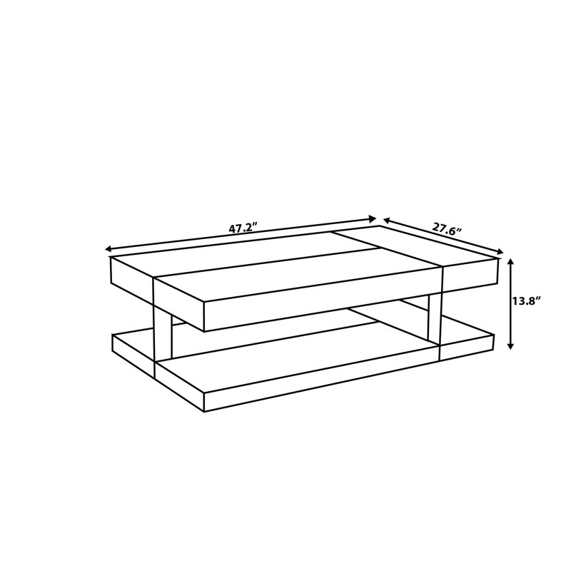 Pedestal Coffee Table