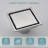 4.33'' Square Tile-In Shower Drain-88742761