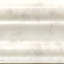 Carrara 12" x 2" Polished Marble Chair Rail Tile Trim in White