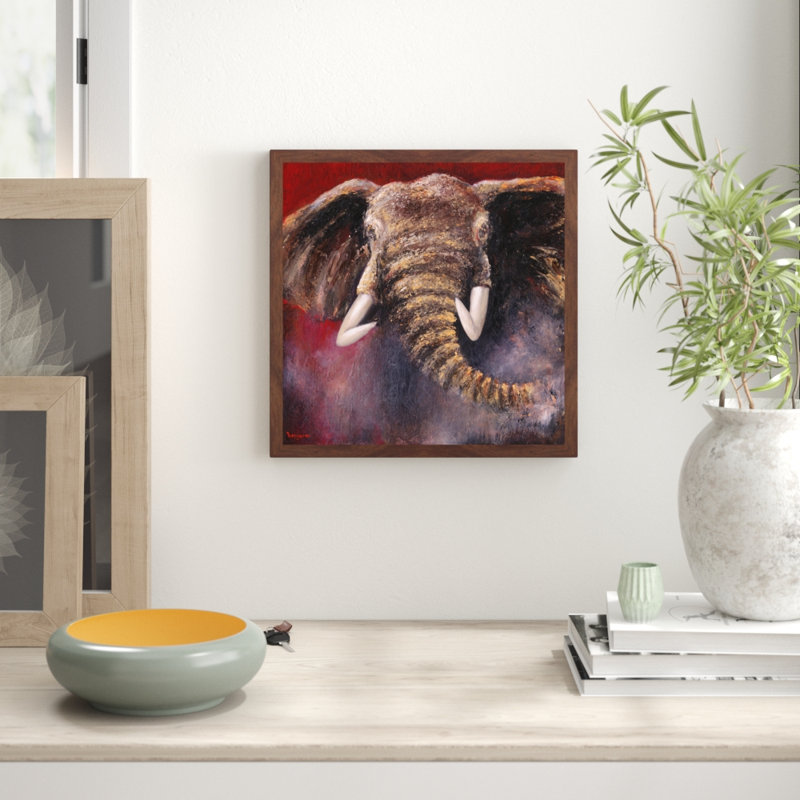 Bergerac - Single Picture Frame Painting, 51cm H x 51cm W x 3.81cm D