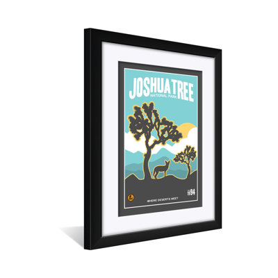 Joshua Tree National Park Professionally Framed & Matted Art Print - by Matt Brass