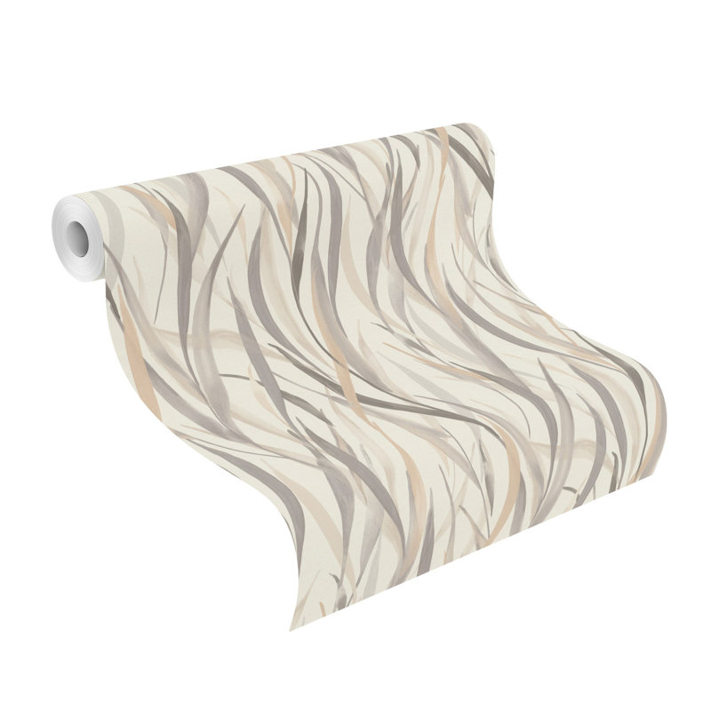 Sway Botanical Wallpaper, Cream