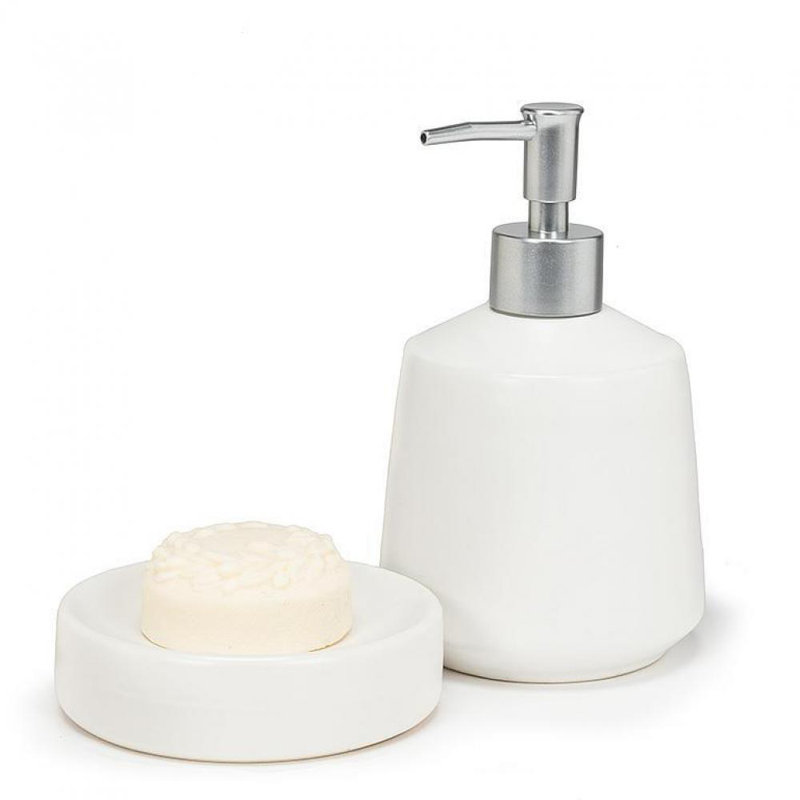 Porte-savon Alfa, Blanc mat