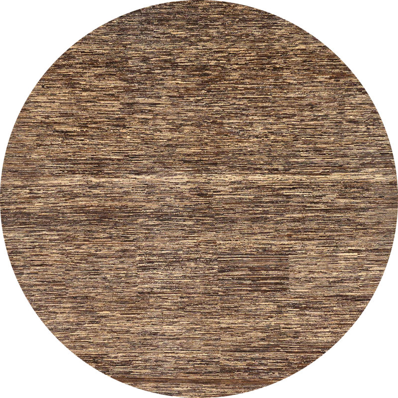 Abstract Indoor Rug, Round 4'