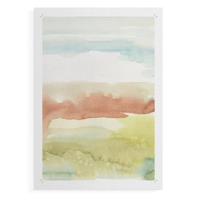 Blush Sunrise II - Impression sur toile seulement - SANS CADRE