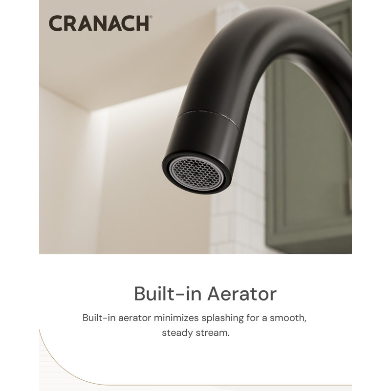 Angelsey Single-Handle Modern Kitchen Faucet, Swivel Prep Sink Faucet 1.6 GPM, Matte Black