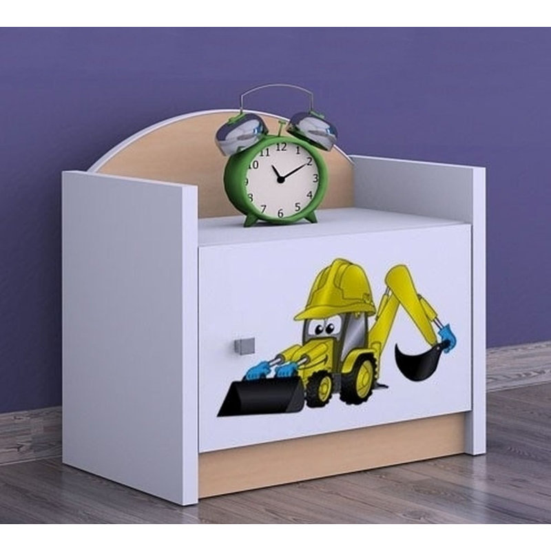 Elvis Nightstand, Beige