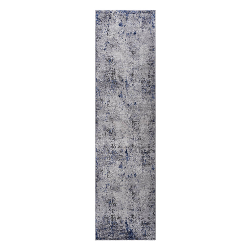 Collection Abstract Runner Rug, Runner 2'2" x 8'