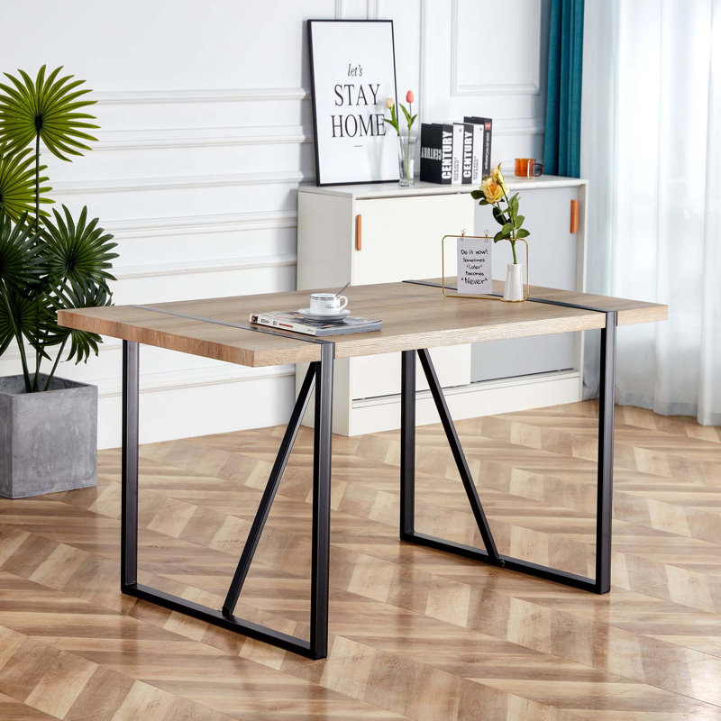MDF Writing Desk, Rustic Brown