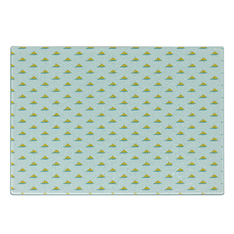 Planche à découper en verre trempé Ambesonne