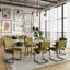Chaise d'appoint en velours Estes-1954475364