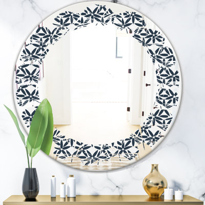 Miroir mural abstrait sans cadre